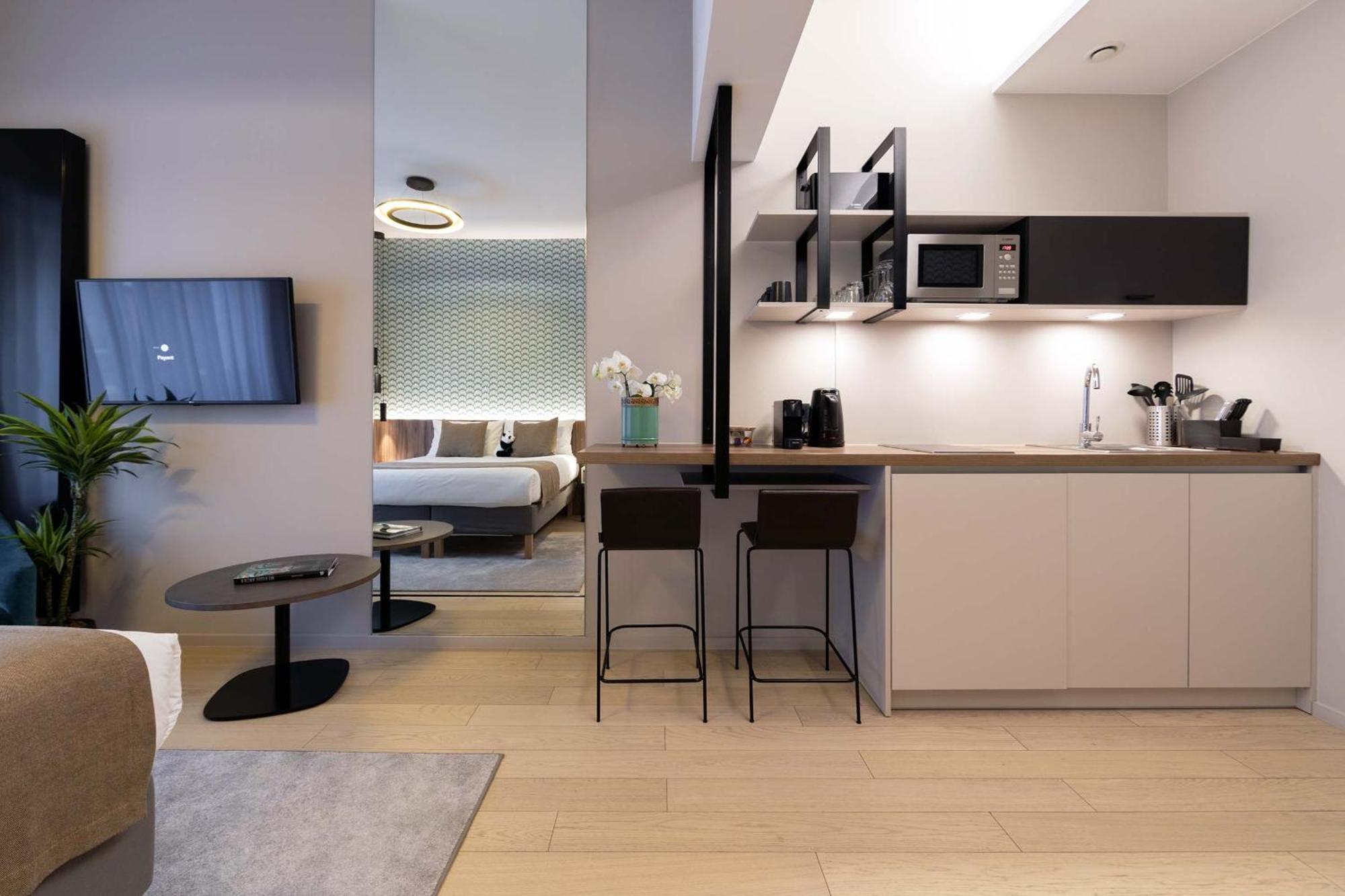 The Central Kirchberg - Smart Aparthotel Luxembourg Ngoại thất bức ảnh
